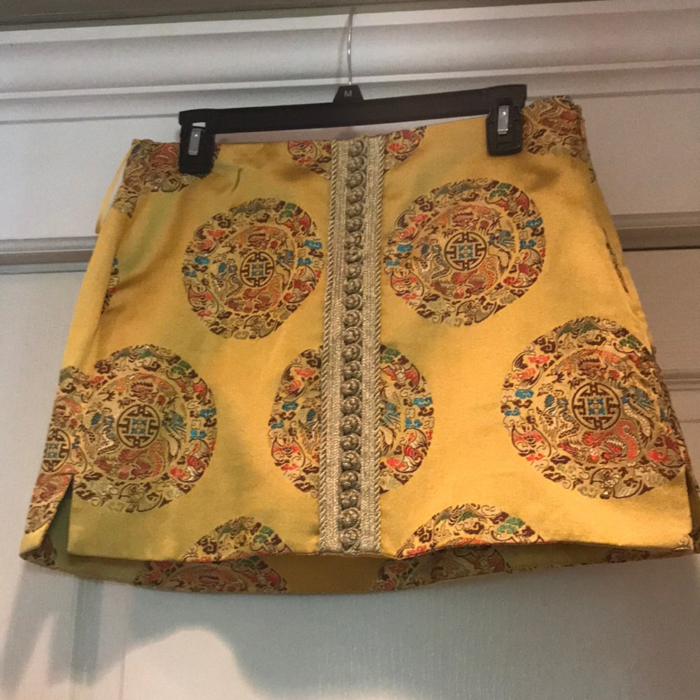 Brand new Nasty Gal Asian print mini skirt.